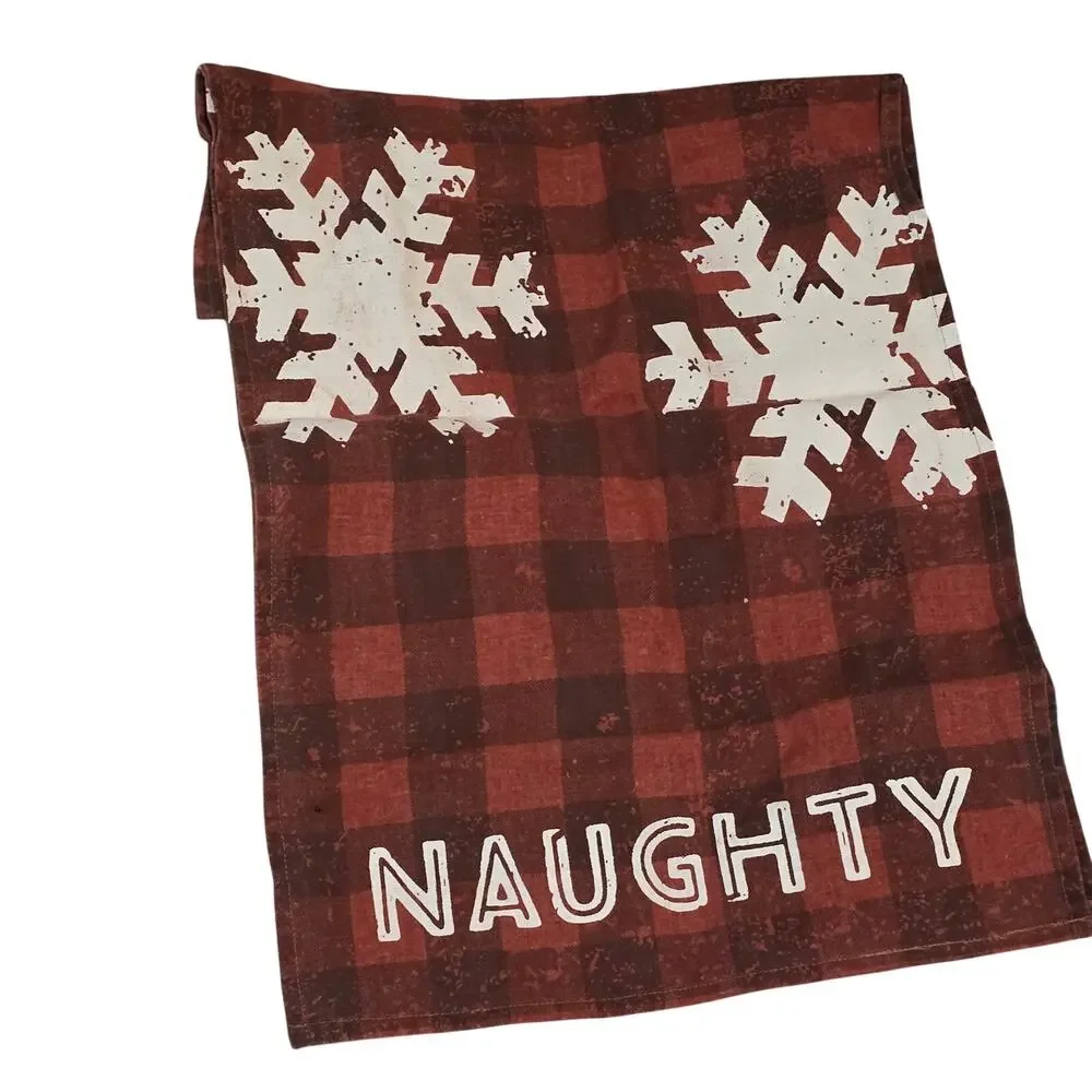 Nordstrom Red Christmas Table Runner NWT